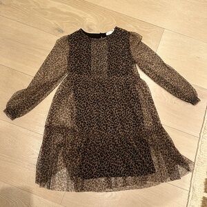 Leopard Print Dress, Zara, Sz 10